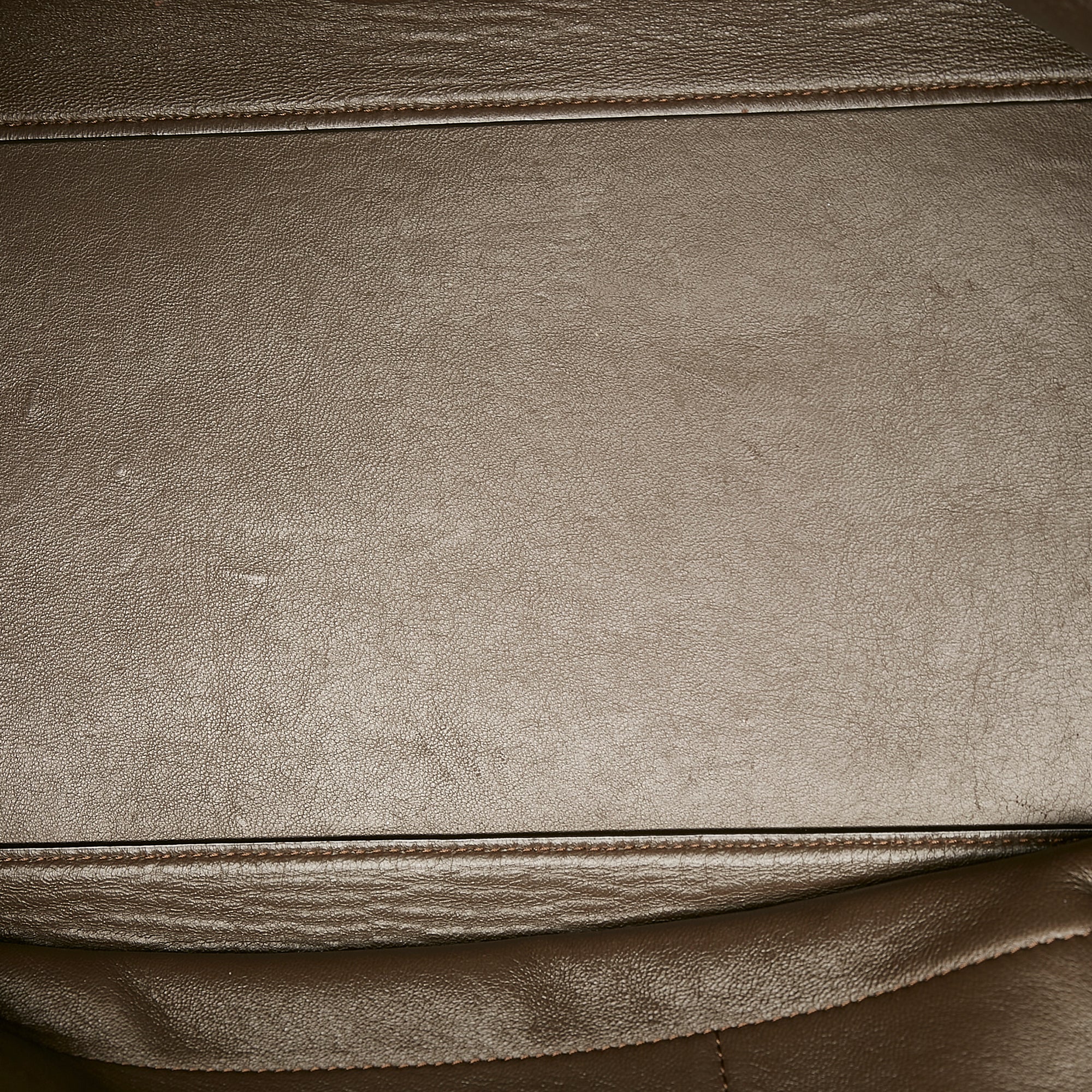 Taupe Celine Medium Trapeze Leather Satchel – Designer Revival