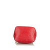 Red Louis Vuitton Epi Petit Noe Bag