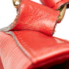 Red Louis Vuitton Epi Petit Noe Bag