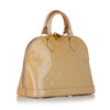 Brown Louis Vuitton Vernis Alma PM Bag
