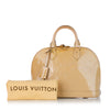 Brown Louis Vuitton Vernis Alma PM Bag