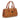 Brown MCM Visetos Leather Boston Bag - Designer Revival