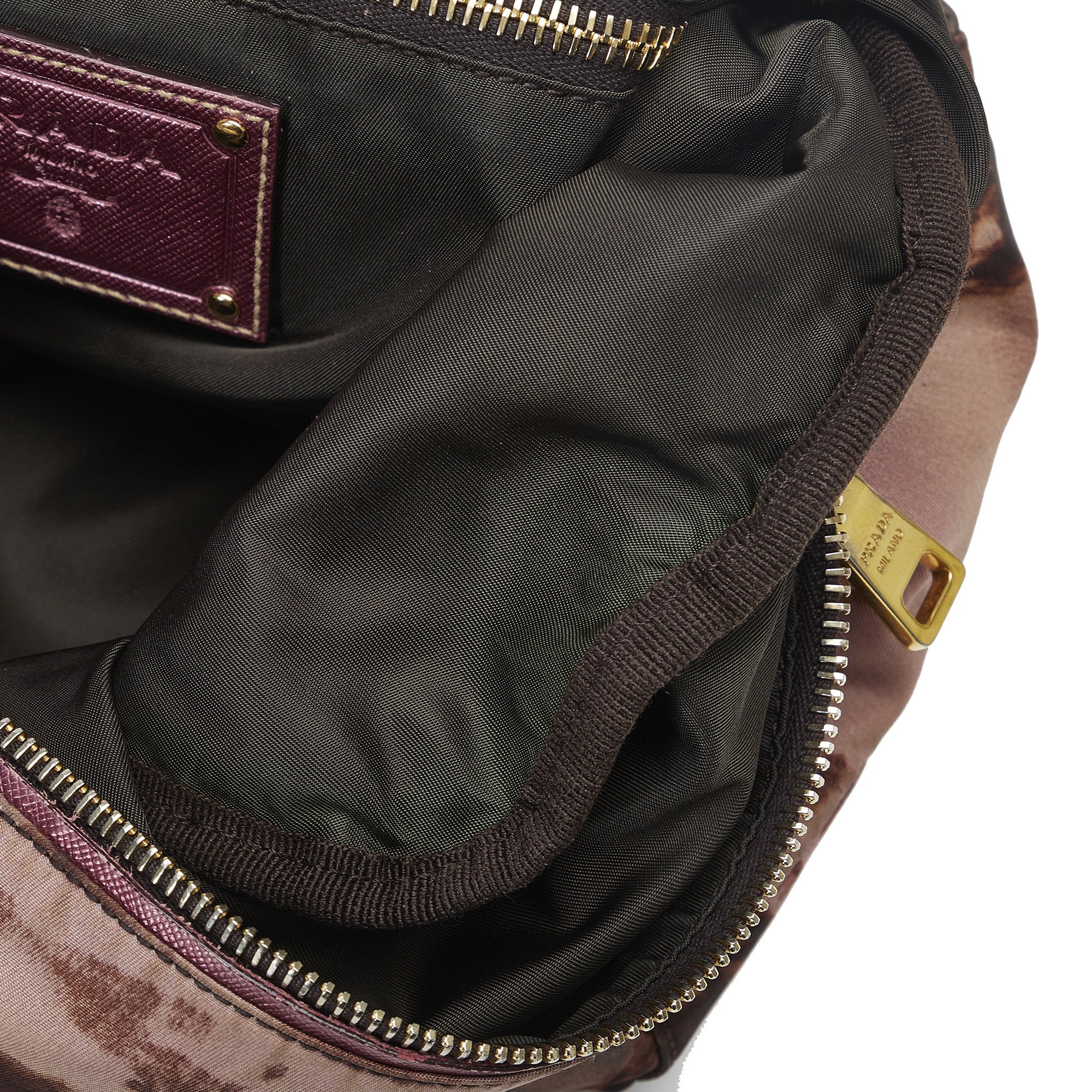 Pink Prada Tessuto Stampato Satchel Bag – Designer Revival