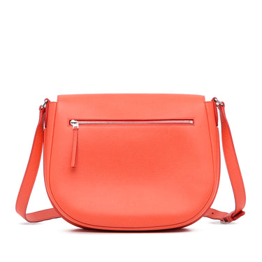 Orange Celine Trotteur Messenger Bag - Designer Revival