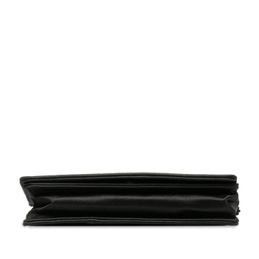 Black Bottega Veneta Intrecciato Satin Crossbody Bag - Designer Revival