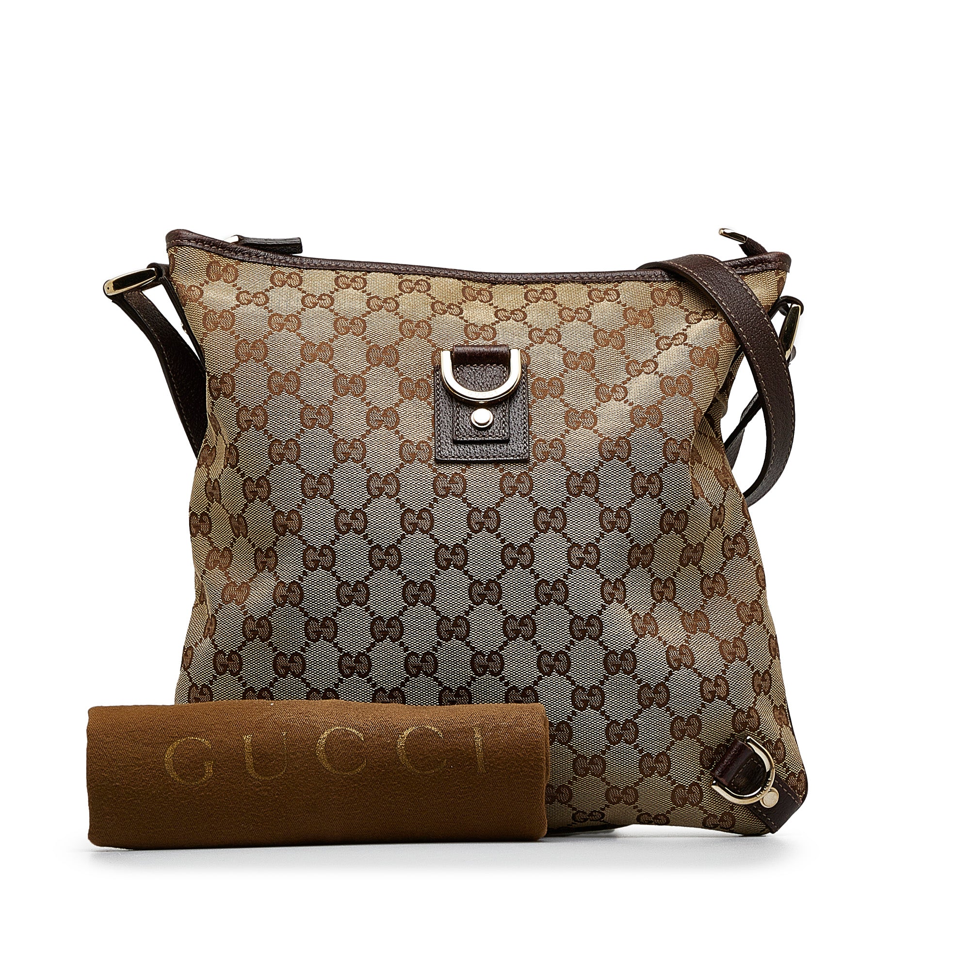 Brown Gucci GG Canvas Abbey D-Ring Crossbody Bag – RvceShops Revival