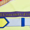 Yellow Hermes Concours dEtriers Silk Scarf Scarves