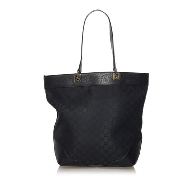 Black Gucci GG Tote Bag - Designer Revival
