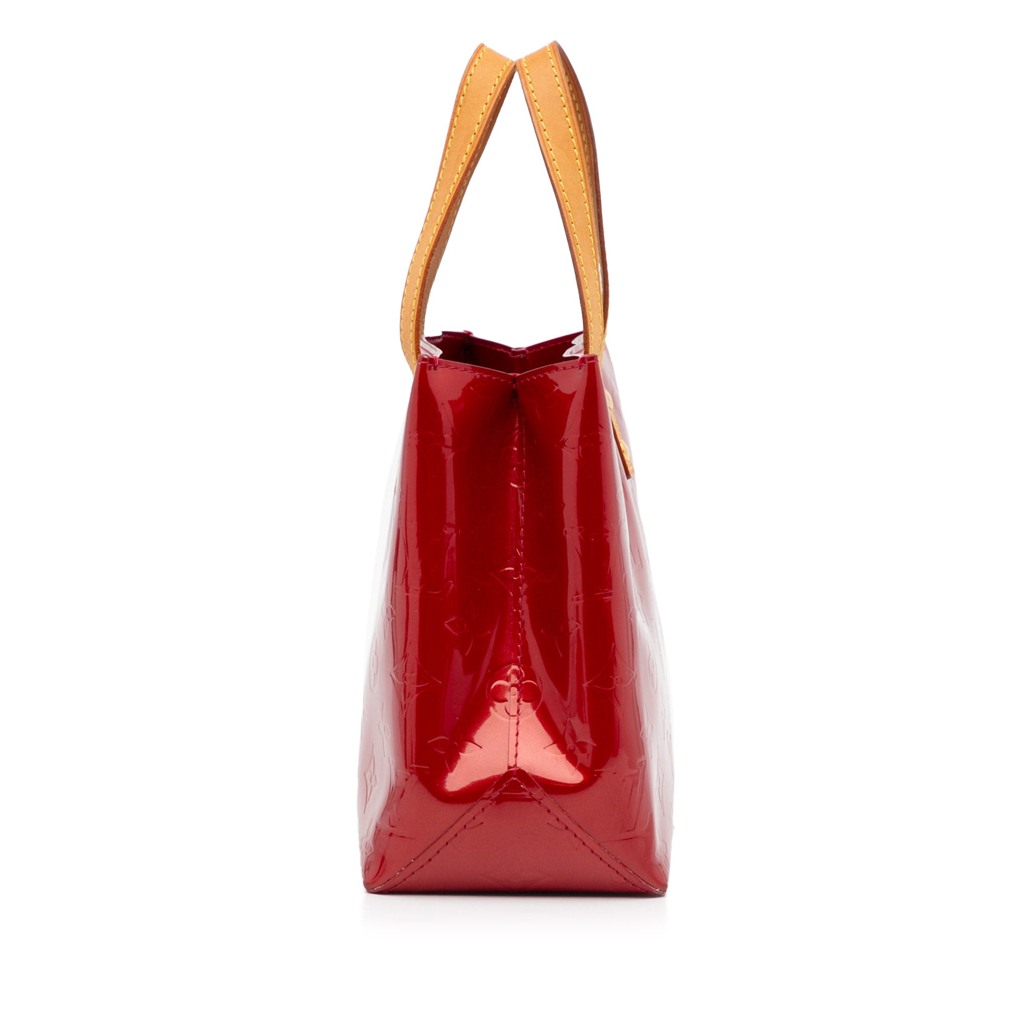 Tan Louis Vuitton Monogram Vernis Reade PM Handbag – Designer Revival