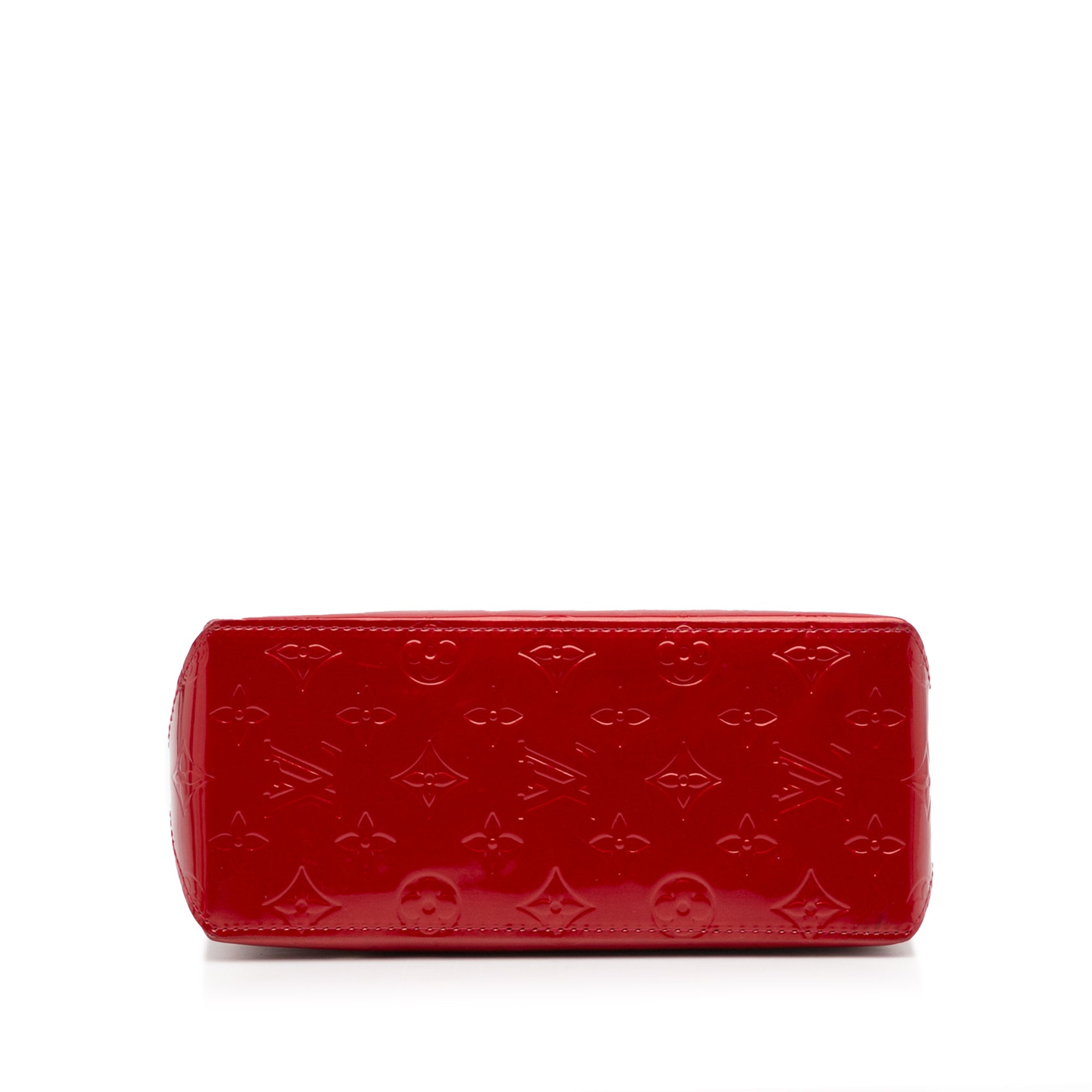Louis Vuitton Red Monogram Vernis Reade PM QJB0D3MQRF005