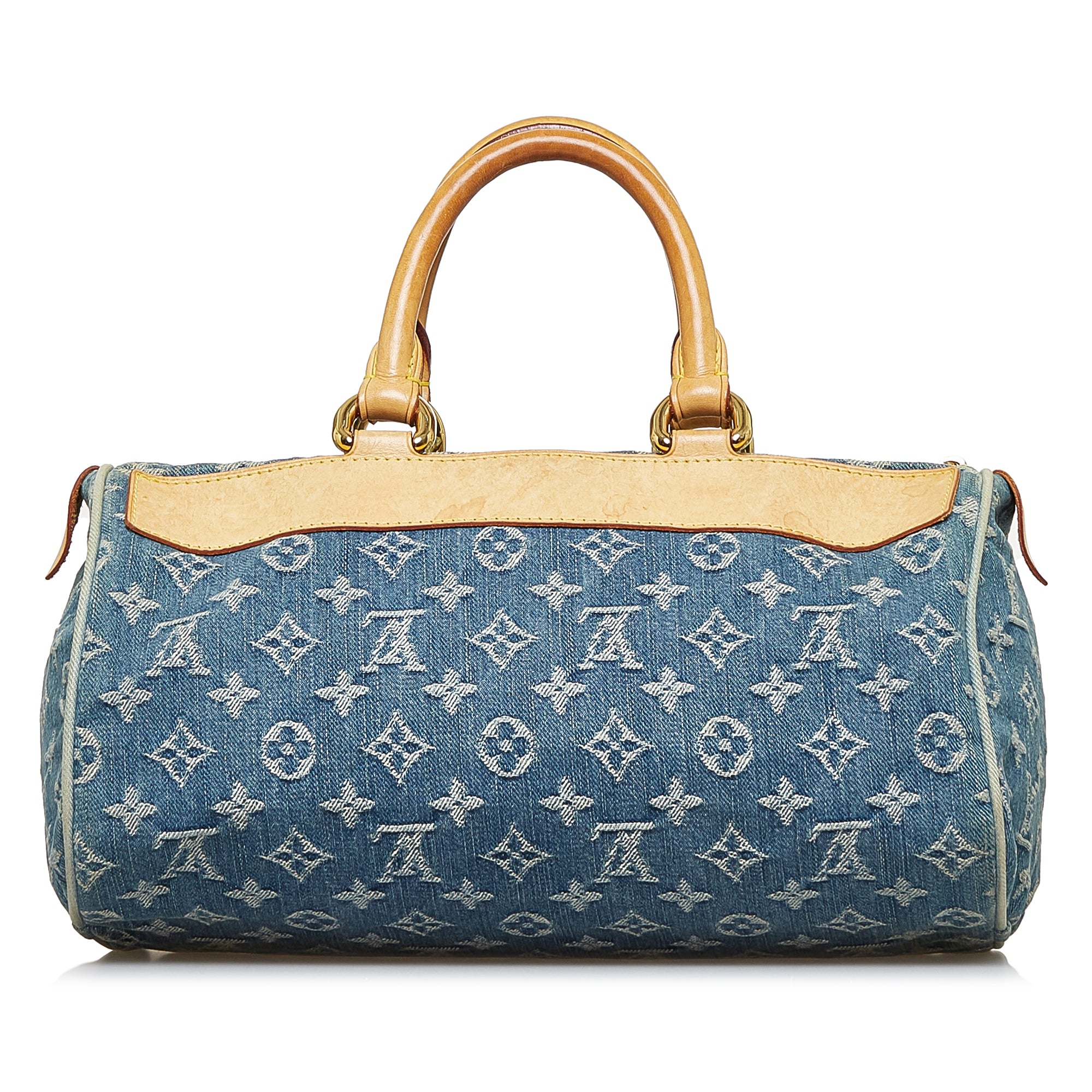 Blue Louis Vuitton Monogram Neo Speedy Boston Bag