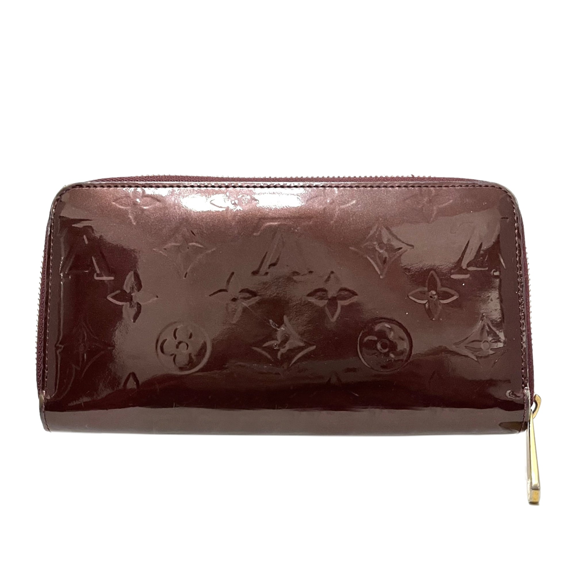 Purple Louis Vuitton Monogram Vernis Zippy Wallet – Designer Revival