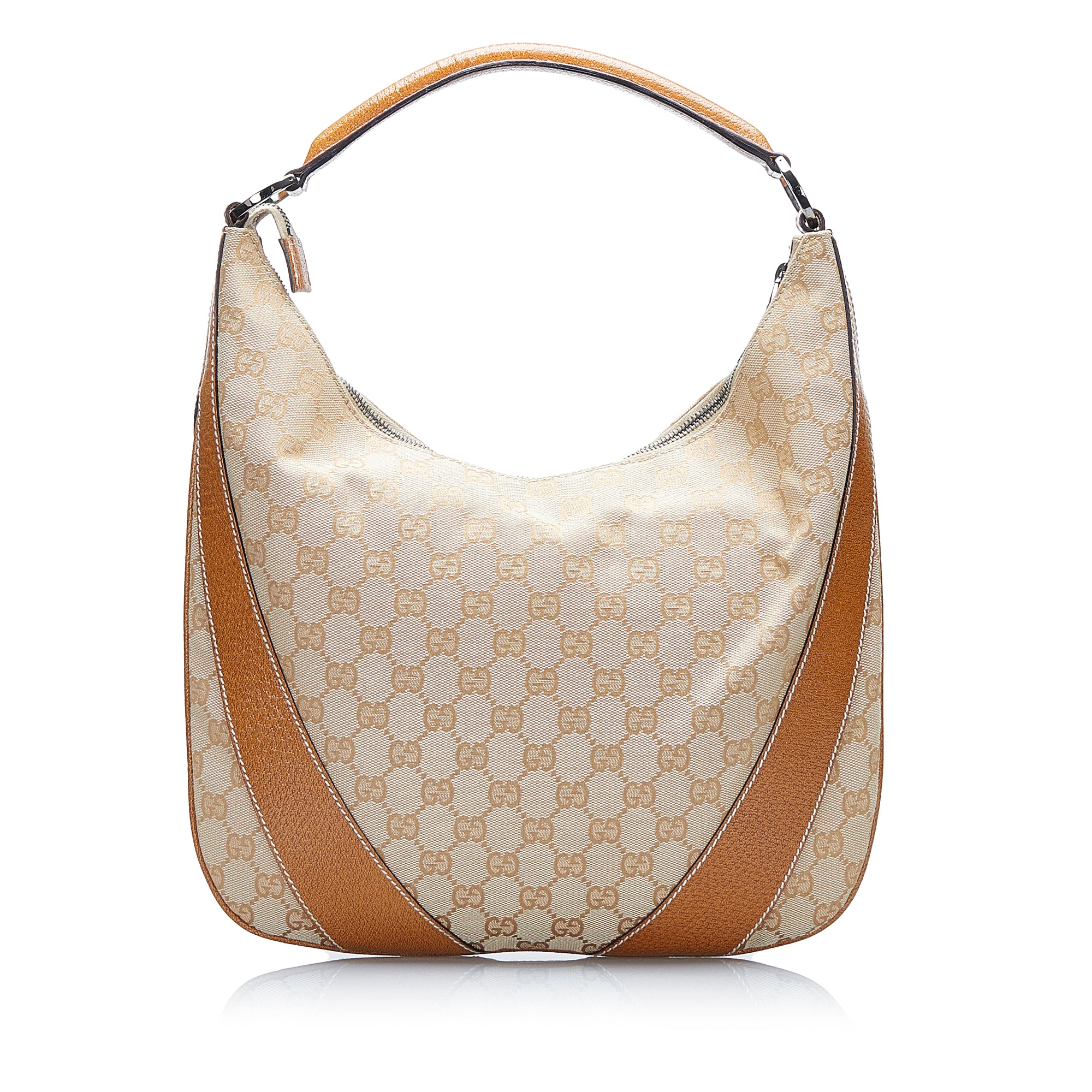 Gucci Monogram Hobo Medium Shoulder Bag