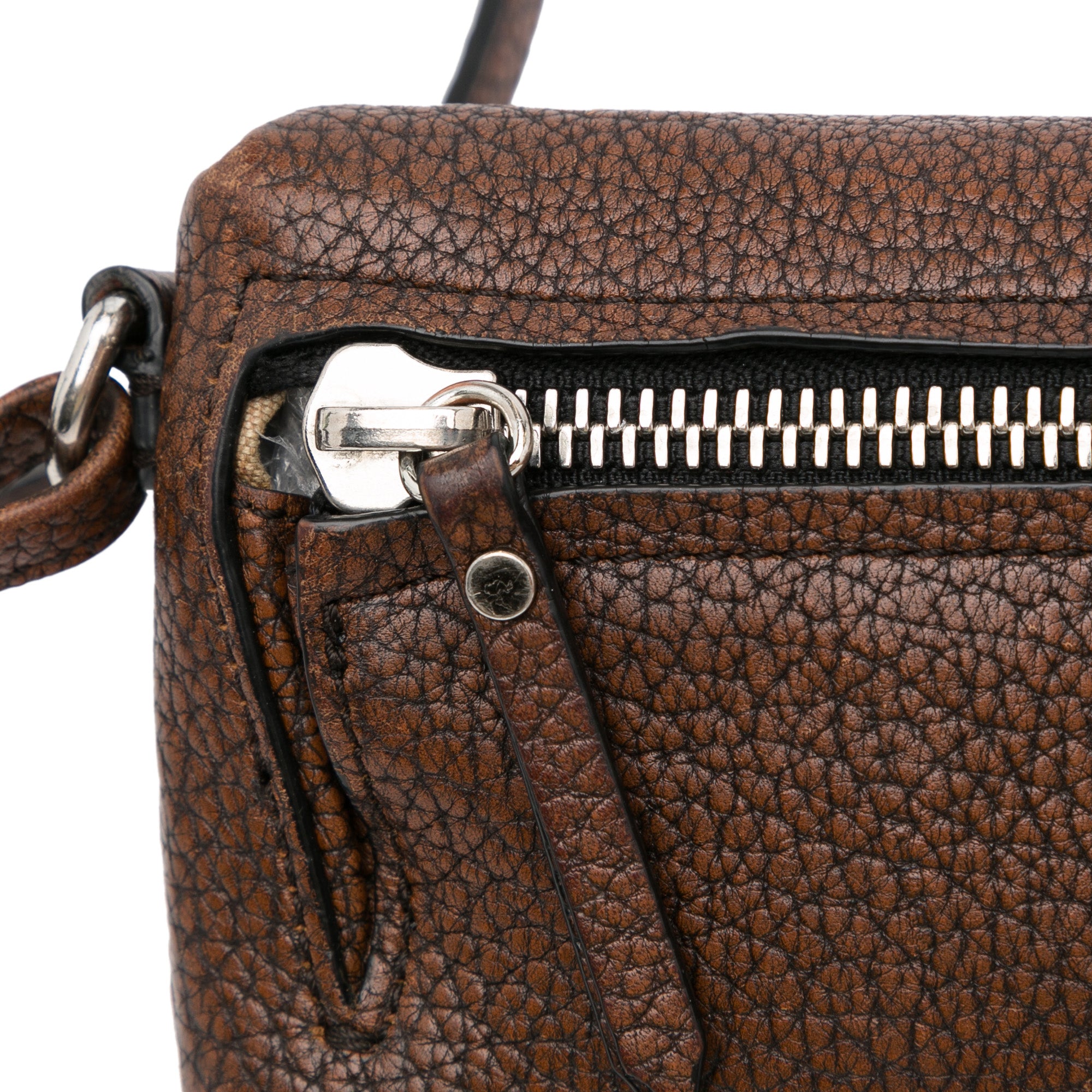 Brown Burberry Leather Crossbody Bag, RvceShops Revival
