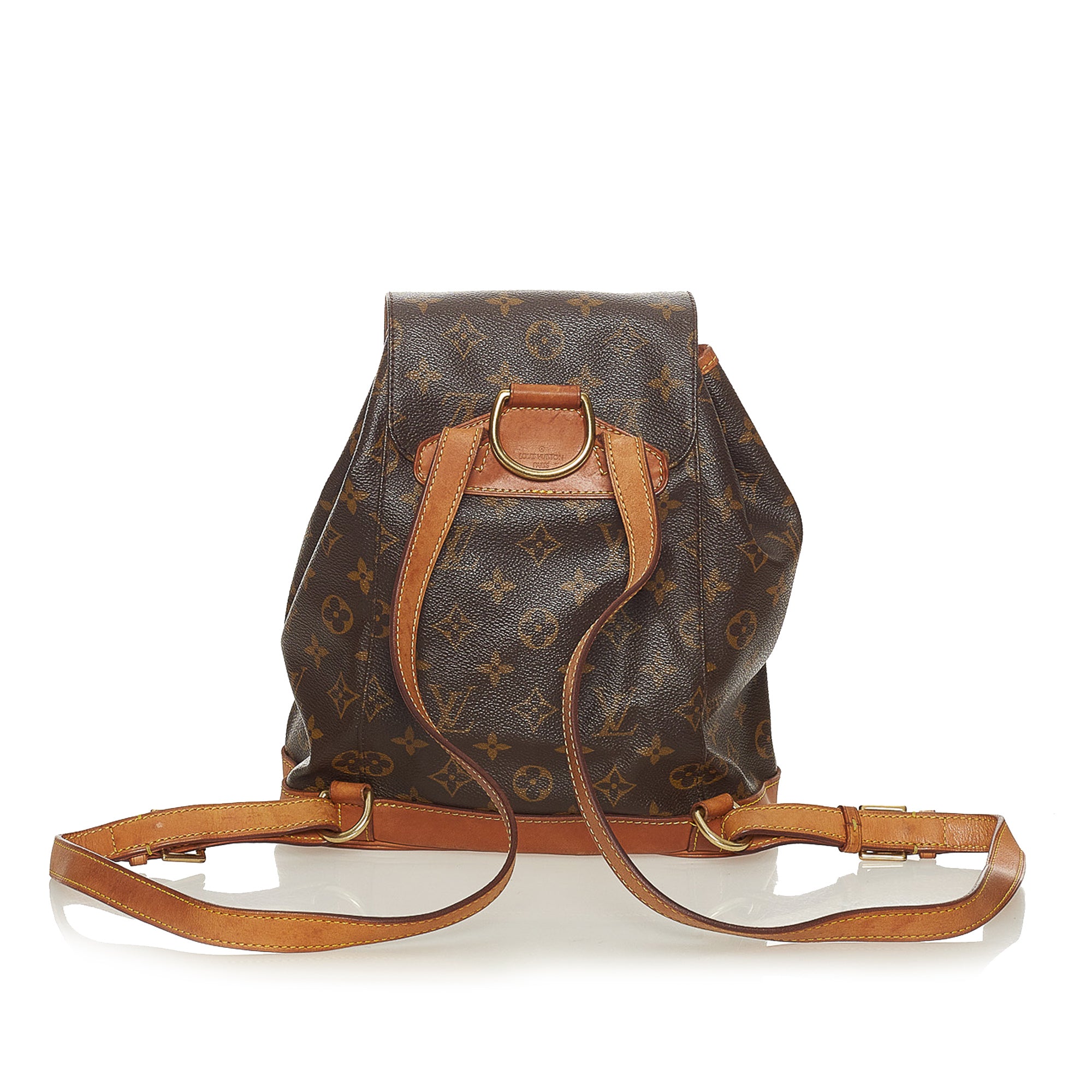 mini montsouris backpack brown