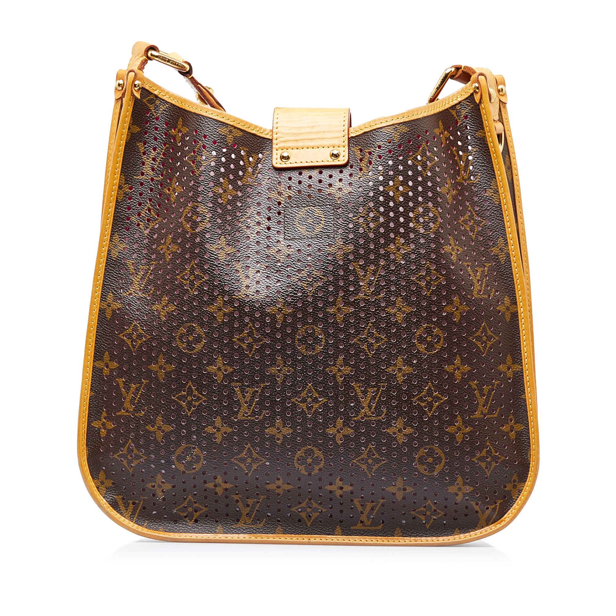 Louis Vuitton Limited Edition Perforated Musette Shoulder Bag, Louis  Vuitton Handbags