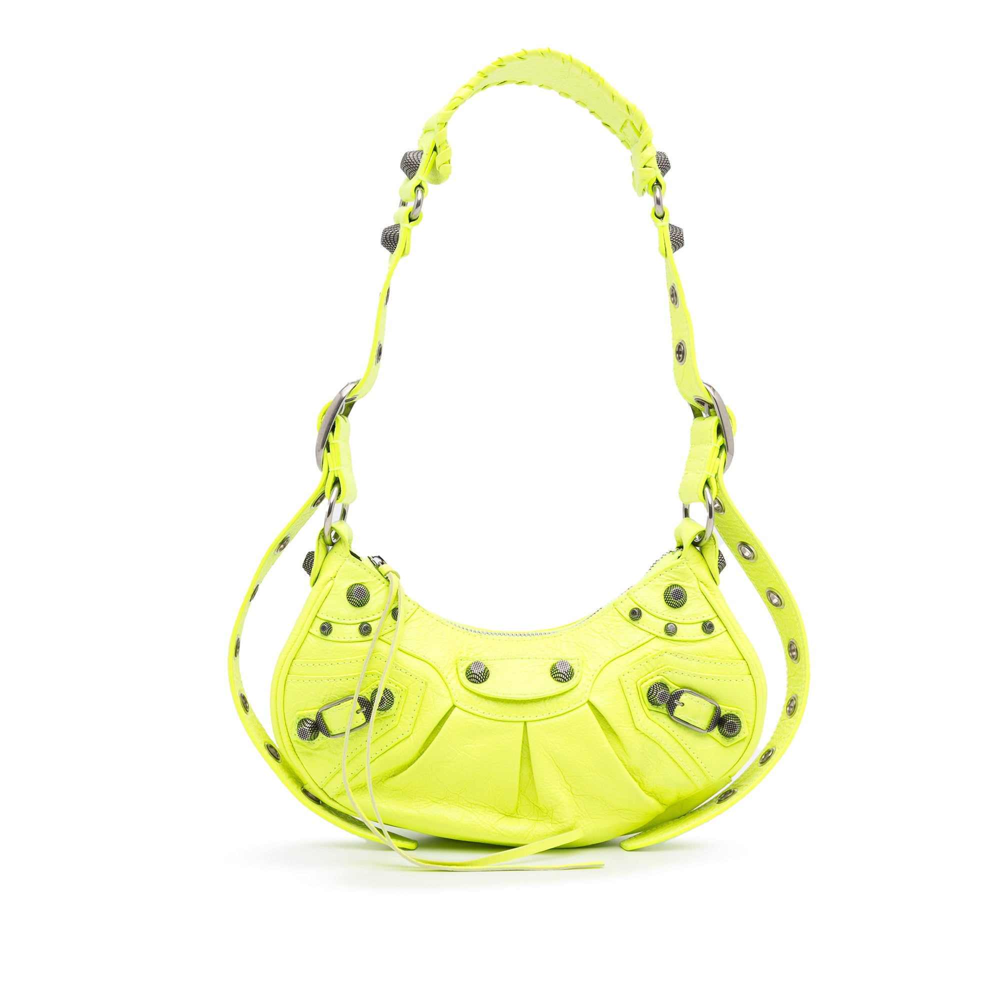 Yellow Balenciaga Le XS Shoulder Bag Designer Revival