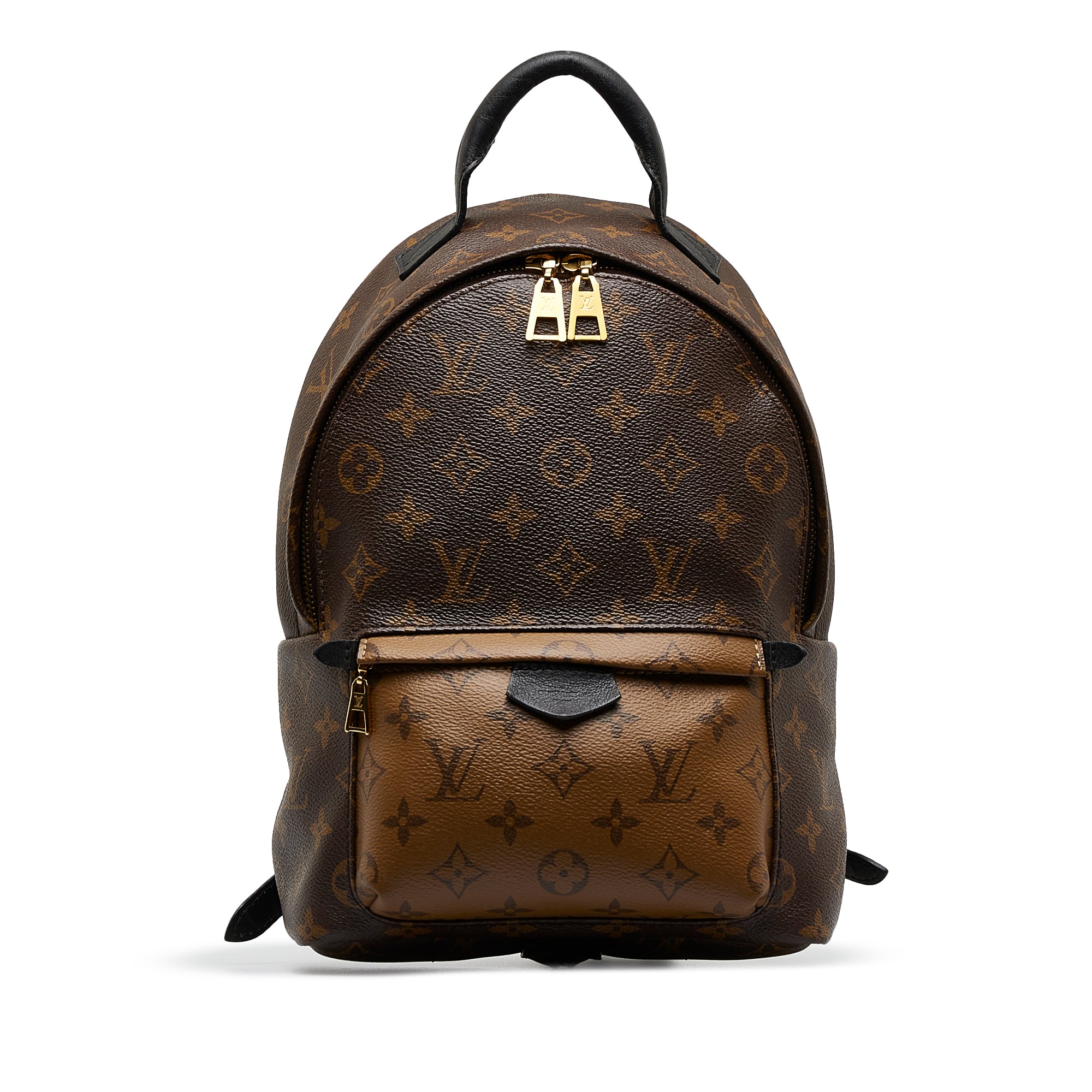 Brown Louis Vuitton Monogram Reverse Palm Springs PM Backpack