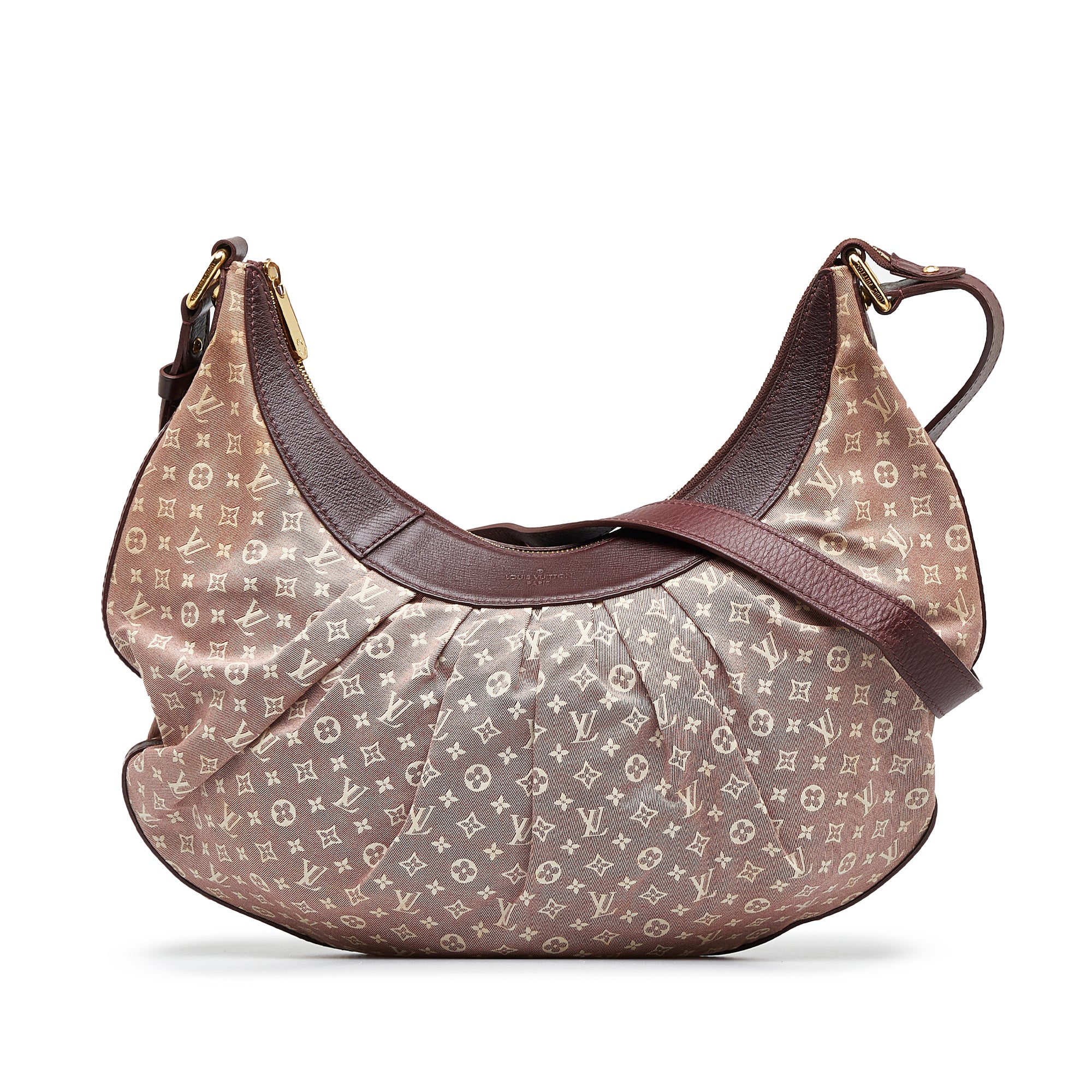 Taupe Louis Vuitton Monogram Idylle Rhapsody MM Shoulder Bag - Designer Revival