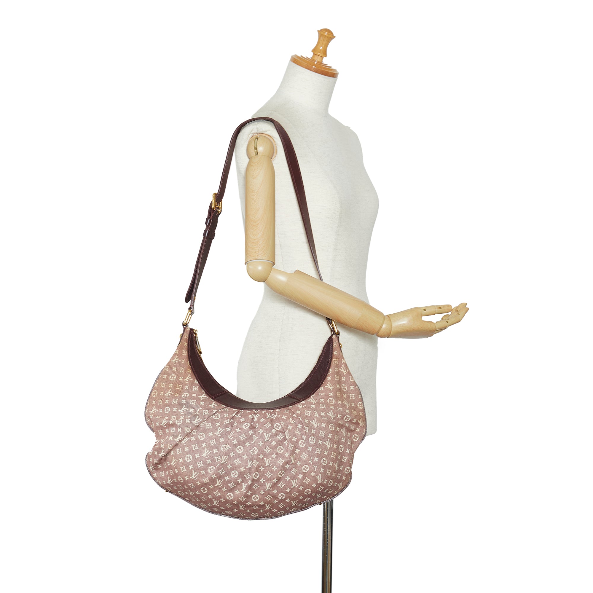 Taupe Louis Vuitton Monogram Idylle Rhapsody MM Shoulder Bag - Designer Revival