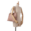 Pink Gucci Medium Guccissima Bree Shoulder Bag