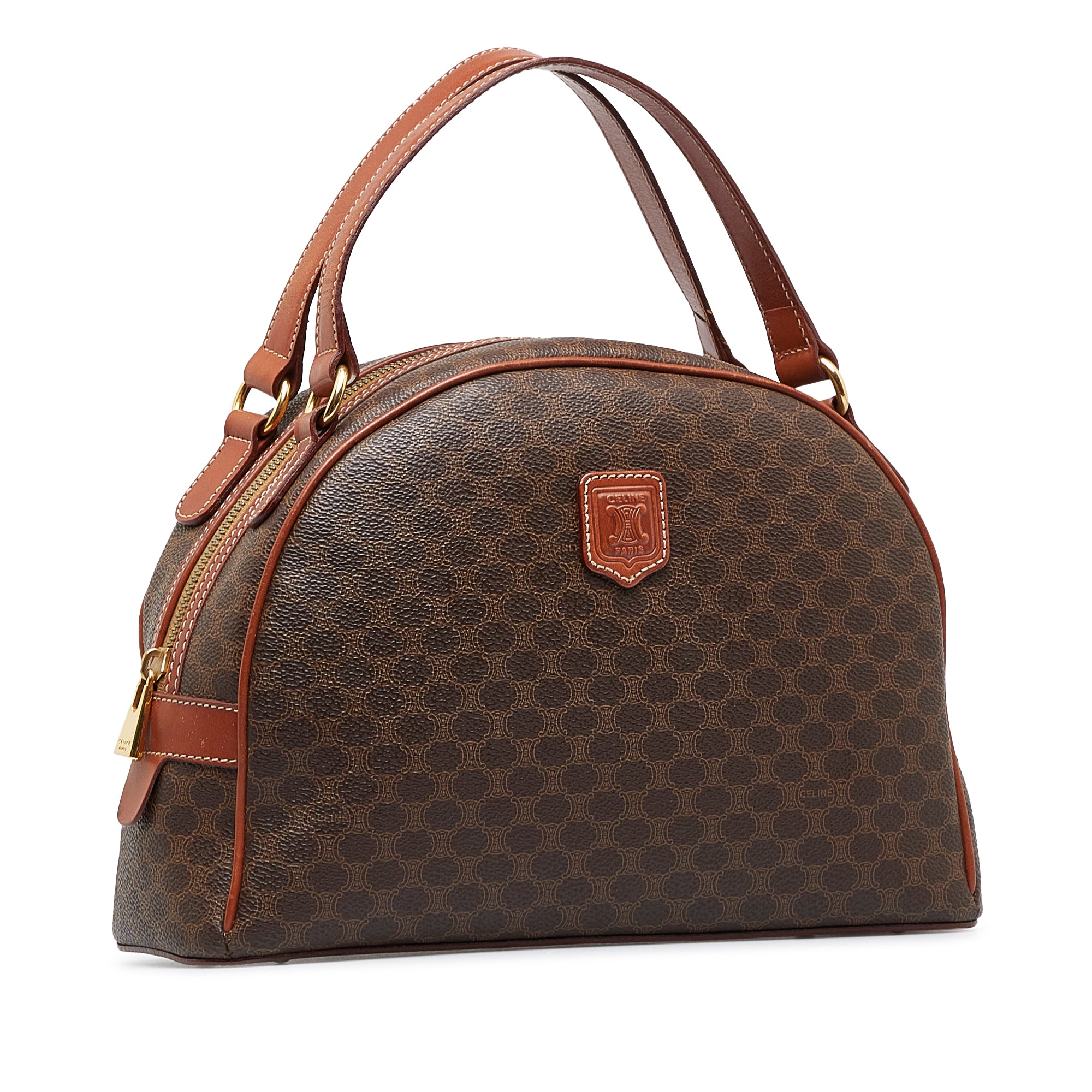 Brown Celine Macadam Clutch Bag – Designer Revival