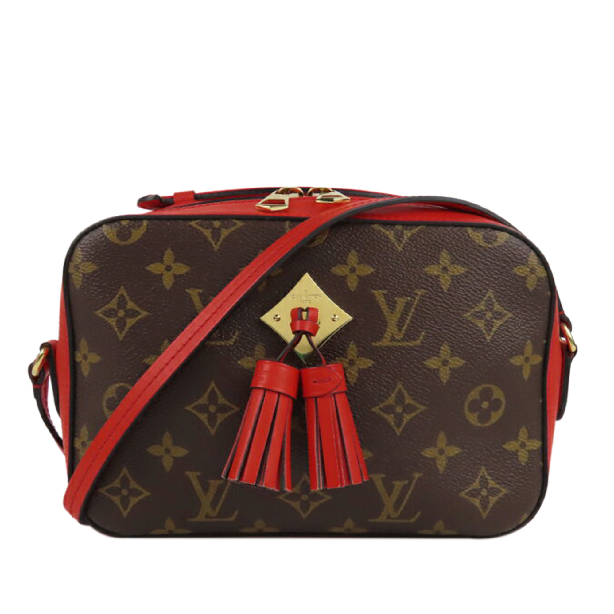 Louis Vuitton, Bags, Authentic Louis Vuitton Monogram Saintonge Crossbody  Bag