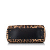 Brown Dolce&Gabbana Printed Leather Satchel