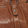 Brown Miu Miu Vitello Shine Satchel Bag