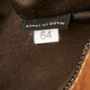 Brown Miu Miu Vitello Shine Satchel Bag
