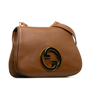 Brown Gucci Medium Blondie Bag - Designer Revival
