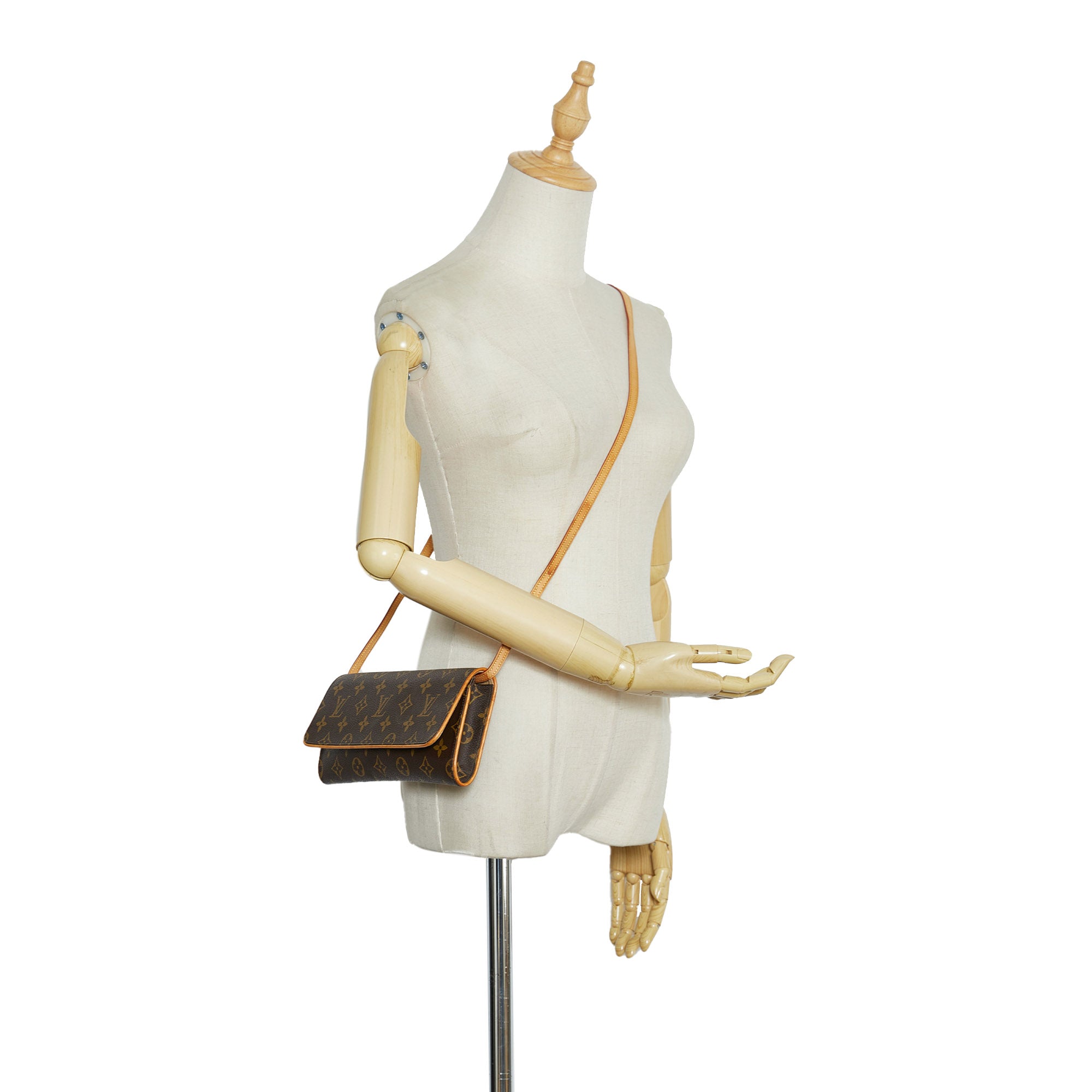 Louis Vuitton Monogram Pochette Twin GM w/ Strap - Brown Crossbody Bags,  Handbags - LOU803020