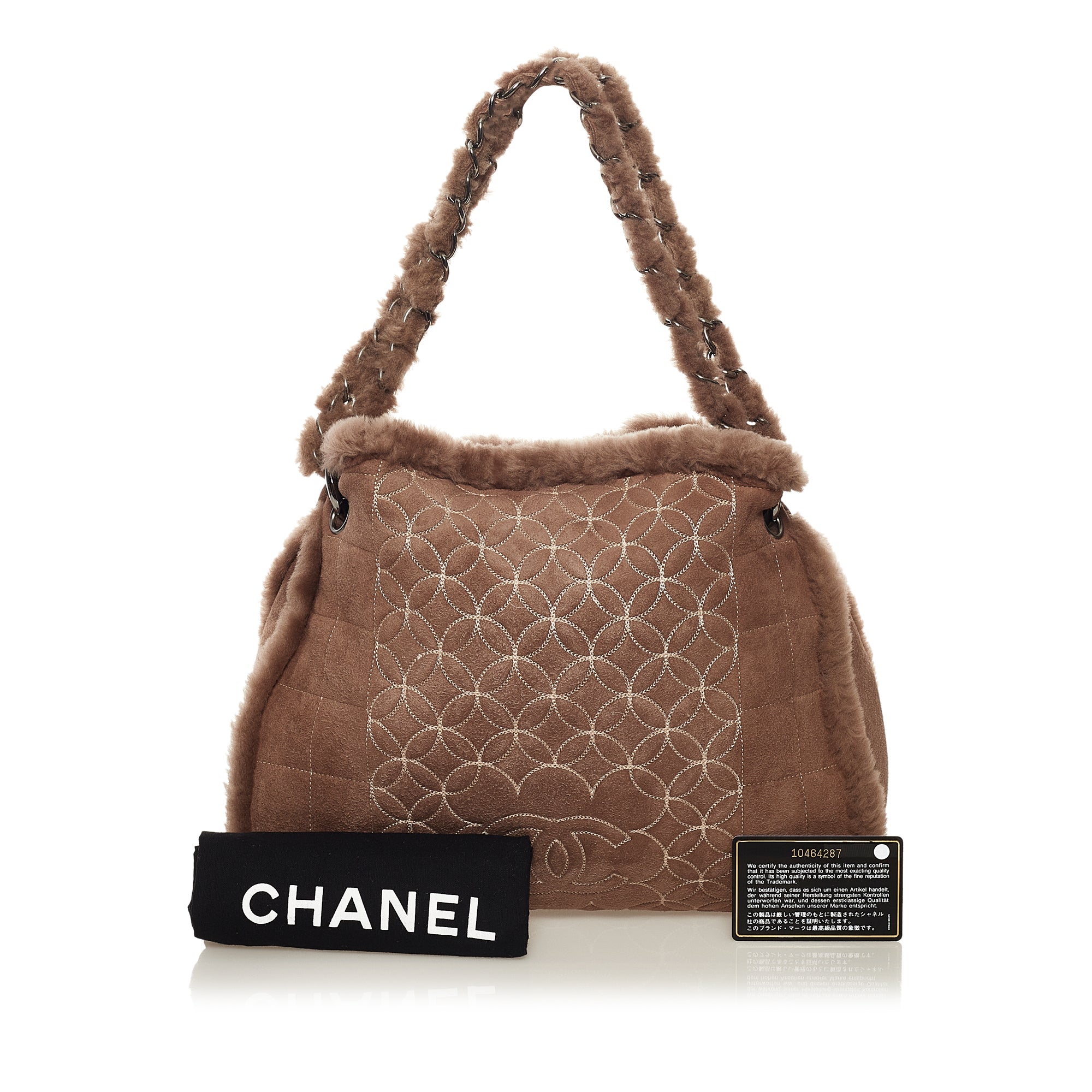 chanel precision bag ,, fuzzy brown bag that’s so