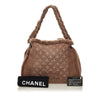 Brown Chanel Mouton Shoulder Bag