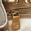 Gold Gucci Bamboo Shopper Satchel