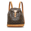 Brown Louis Vuitton Monogram Montsouris MM Backpack