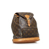 Brown Louis Vuitton Monogram Montsouris MM Backpack