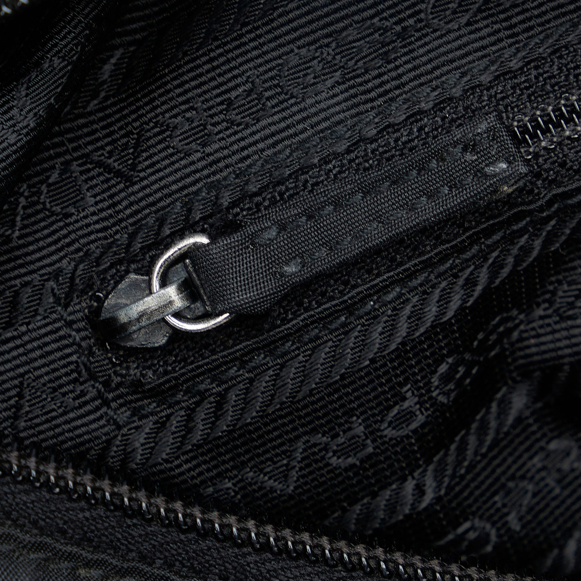 Tessuto leather crossbody bag Prada Black in Leather - 35864175