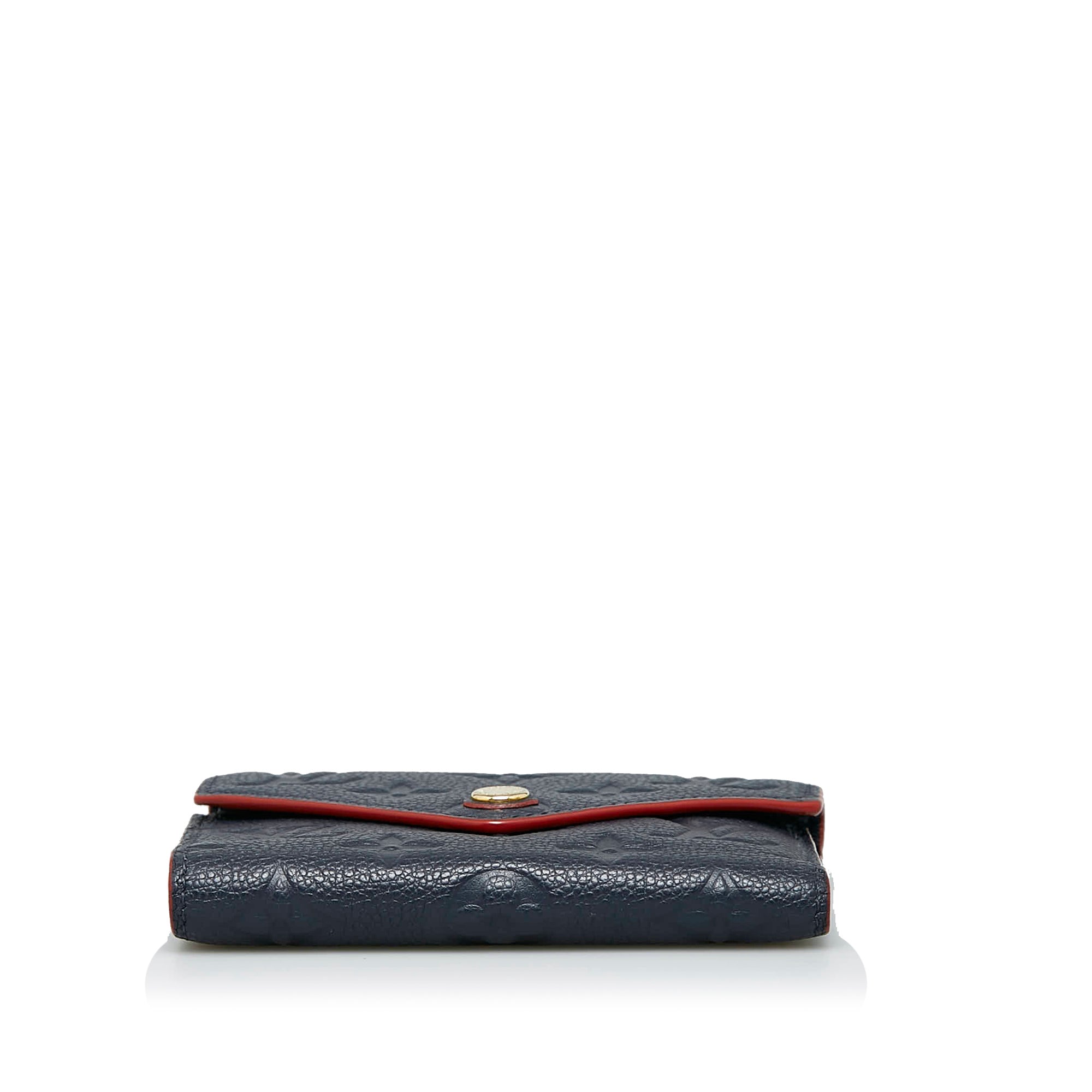 Blue Louis Vuitton Monogram Empreinte Victorine Wallet – Designer Revival