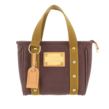 Brown Louis Vuitton Antigua Cabas PM Handbag - Designer Revival