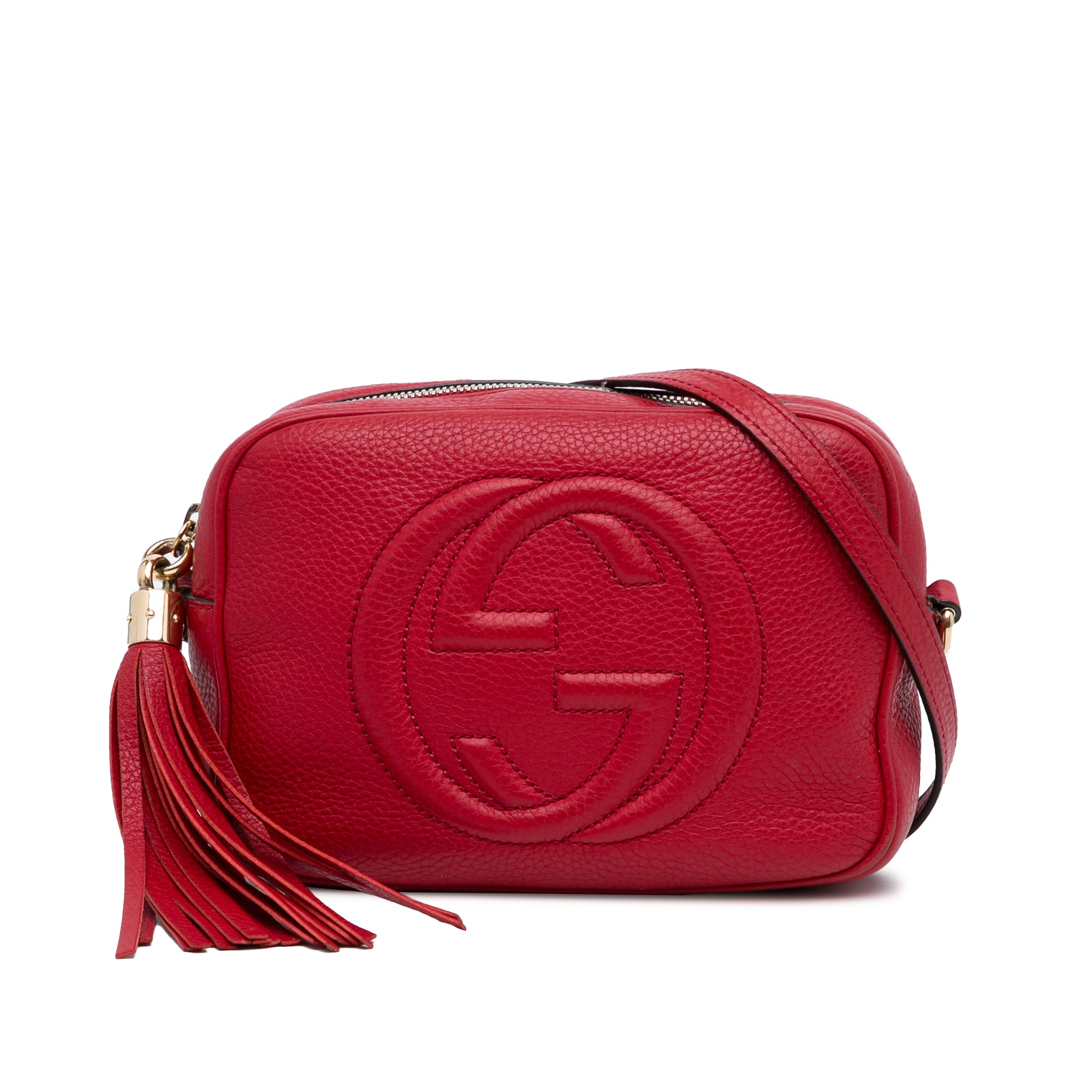 uheldigvis Regelmæssigt Opstå Red Gucci Soho Disco Crossbody Bag | Designer Revival