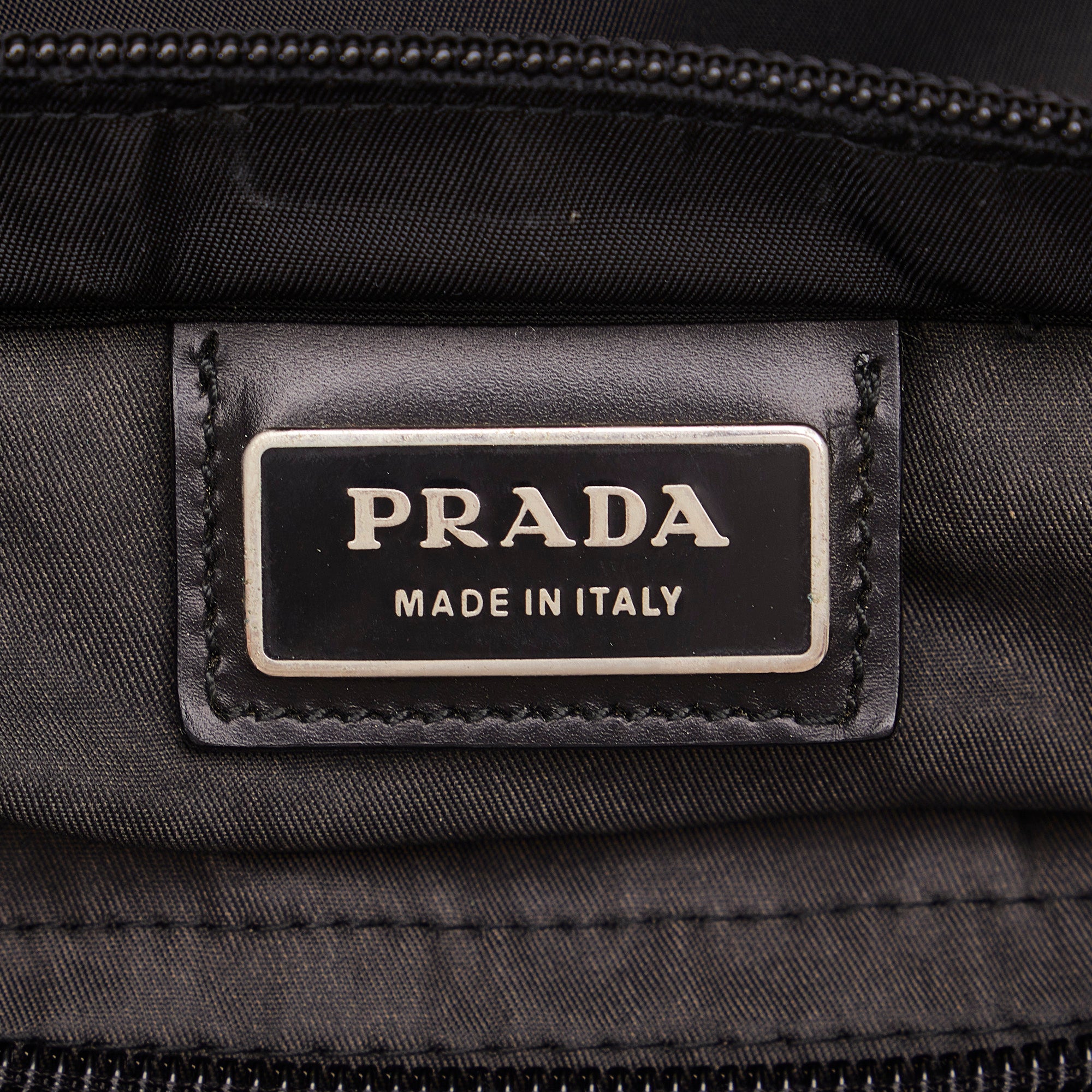 Black Prada Tessuto Crossbody – Designer Revival