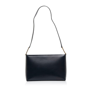 Black Ferragamo Leather Shoulder Bag