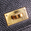 Black Hermes Epsom Kelly Pocket Compact Wallet