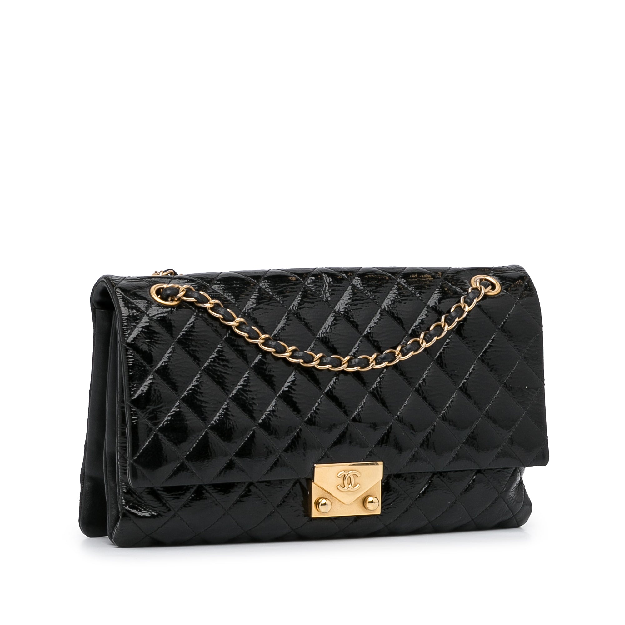 Black Chanel Pagoda Accordion Flap Bag – Designer Revival