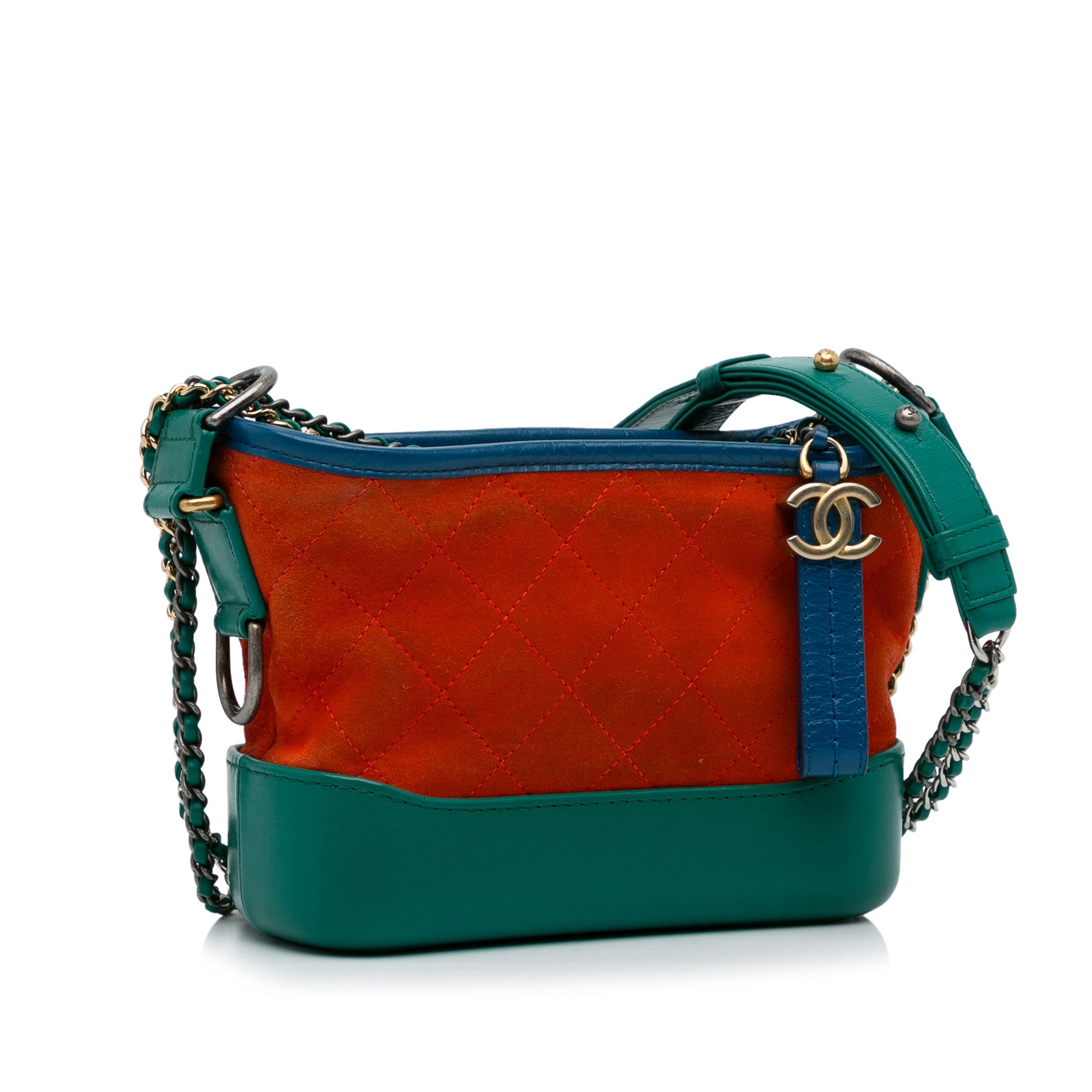 Gabrielle handbag Chanel Multicolour in Cotton - 21055619
