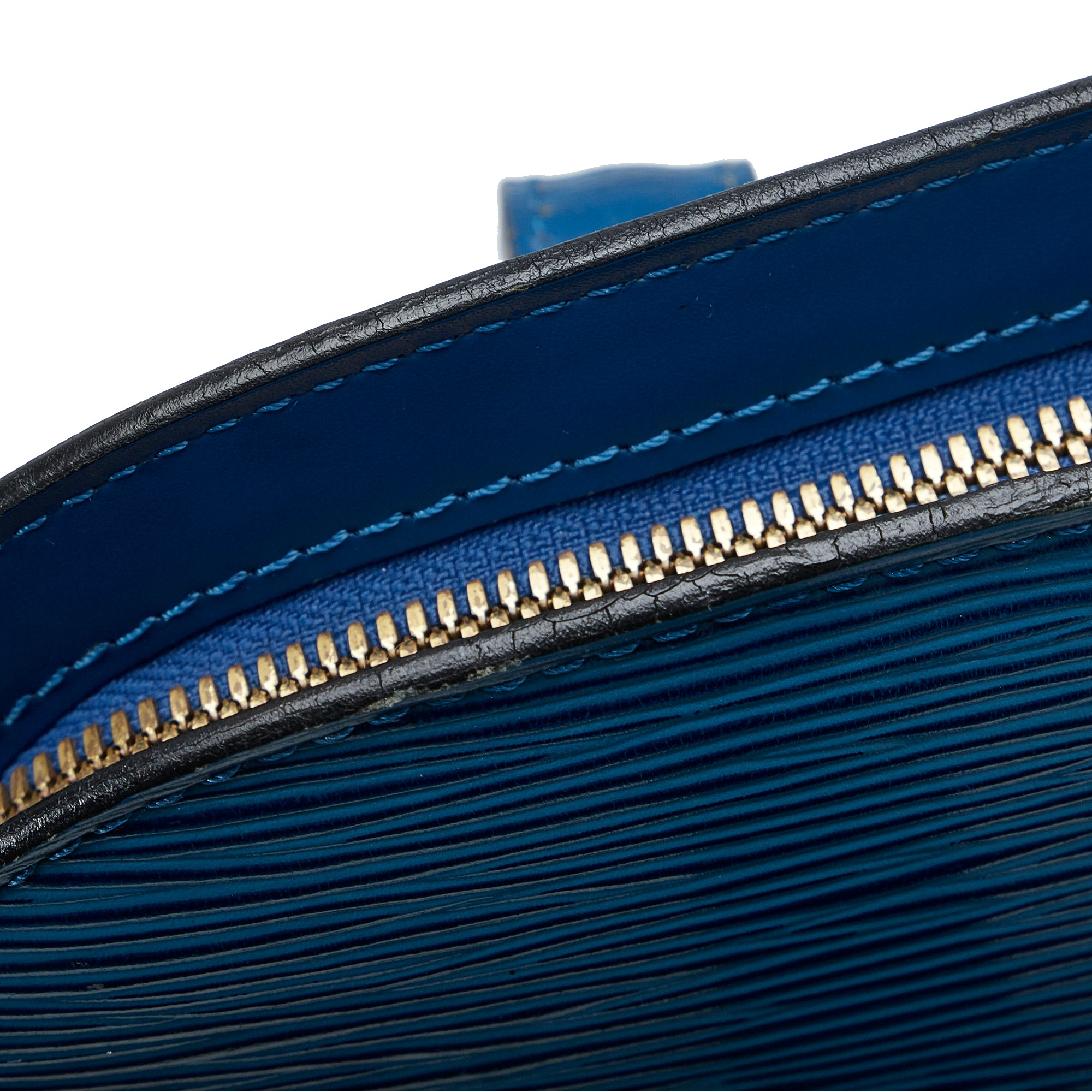 Louis Vuitton Blue Epi Leather Lussac Tote Set Auction