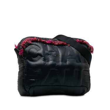 Black Chanel Doudoune Crossbody Bag - Designer Revival