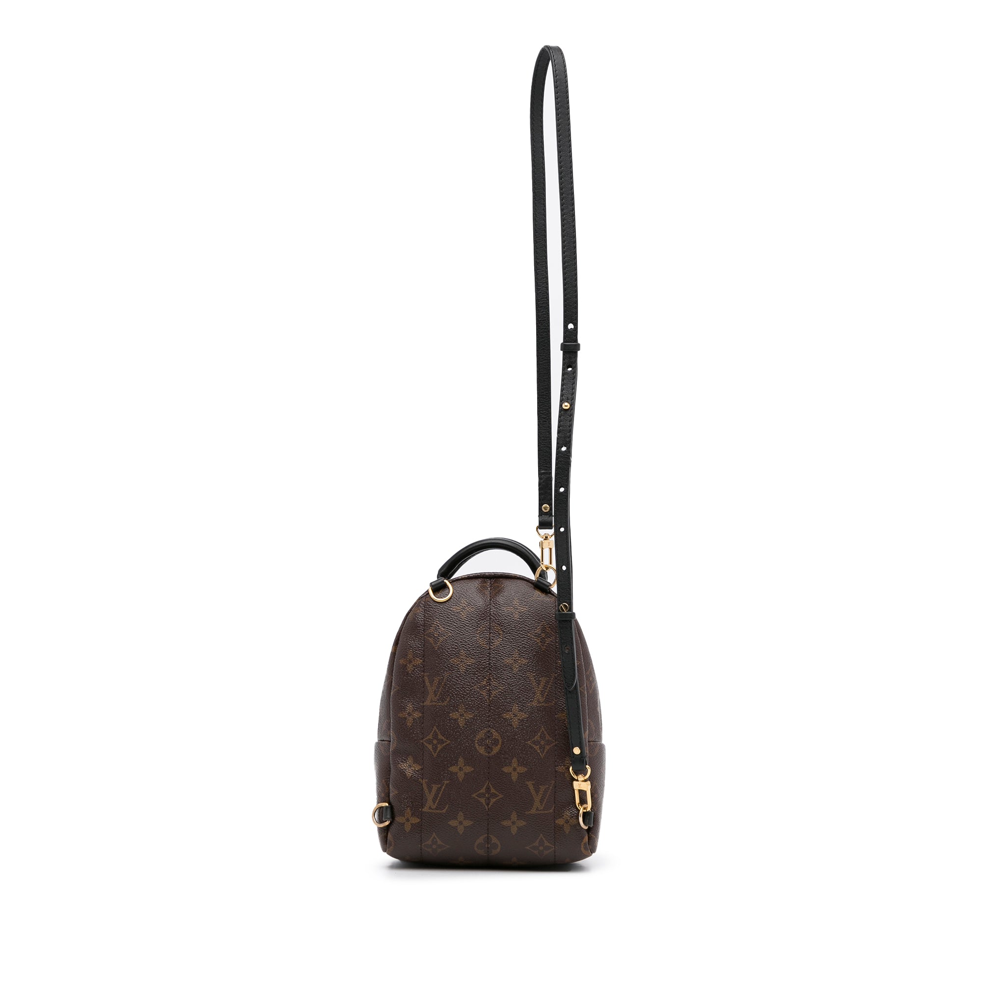 Louis Vuitton, Bags, Authenticlouis Vuitton Palm Springs Mini Backpack Bb  Crossbody Brown Monogram