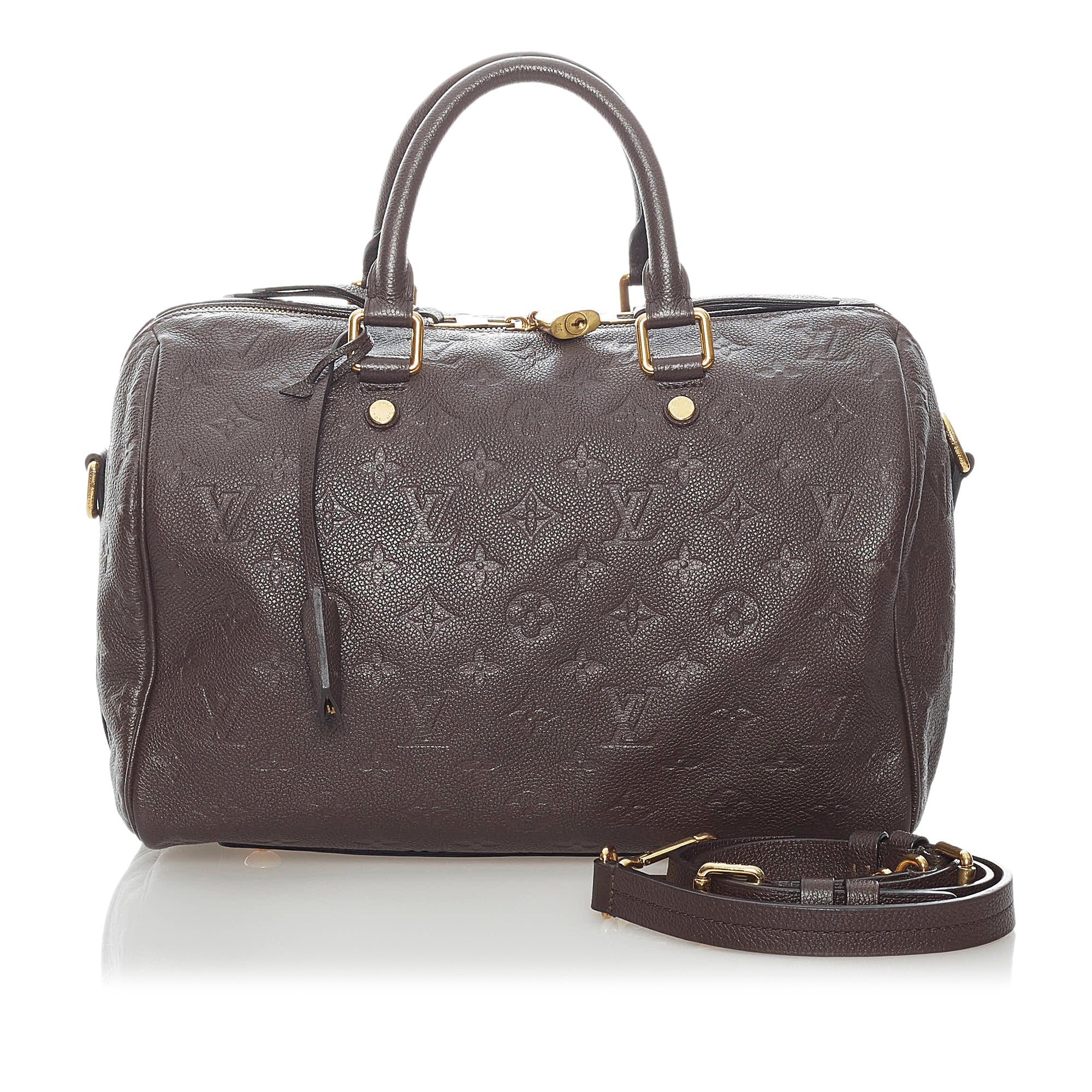 leather speedy bandouliere